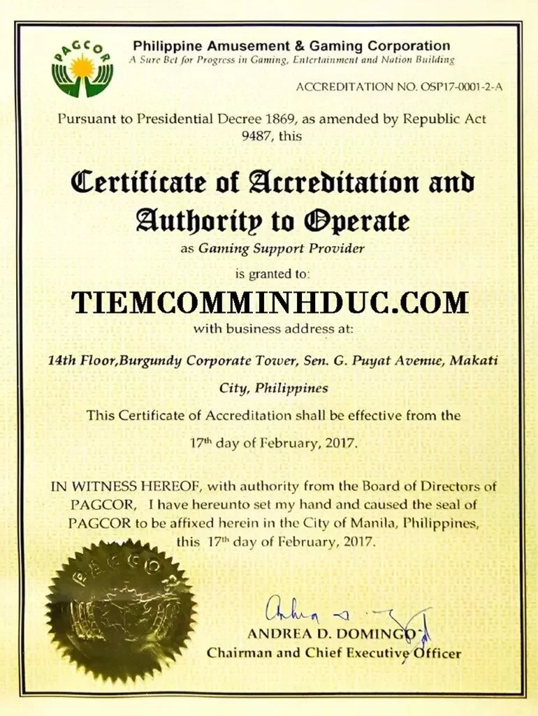 pagcor-certificate-789win